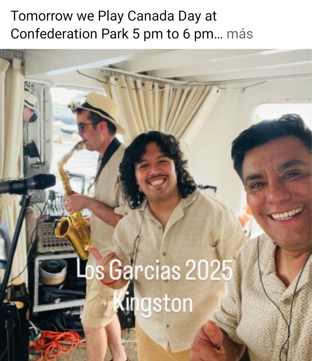LOS GARCIAS – evento